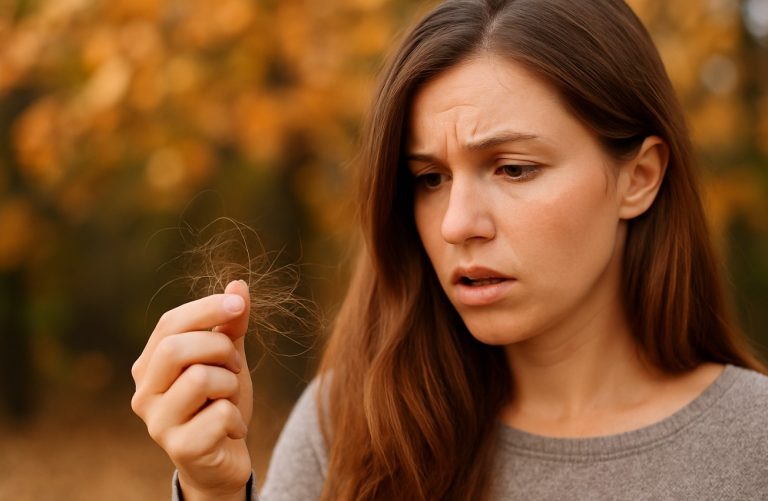 Caída estacional del cabello en otoño: causas, prevención y tratamiento
