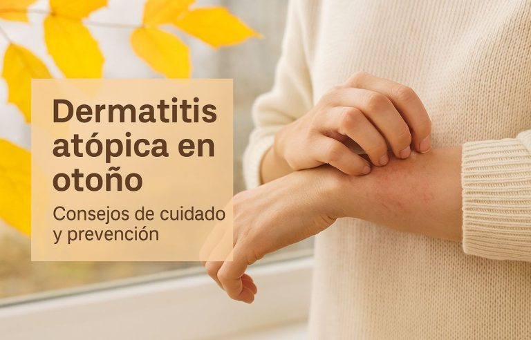 Dermatitis atópica en otoño: consejos para prevenir y cuidar la piel
